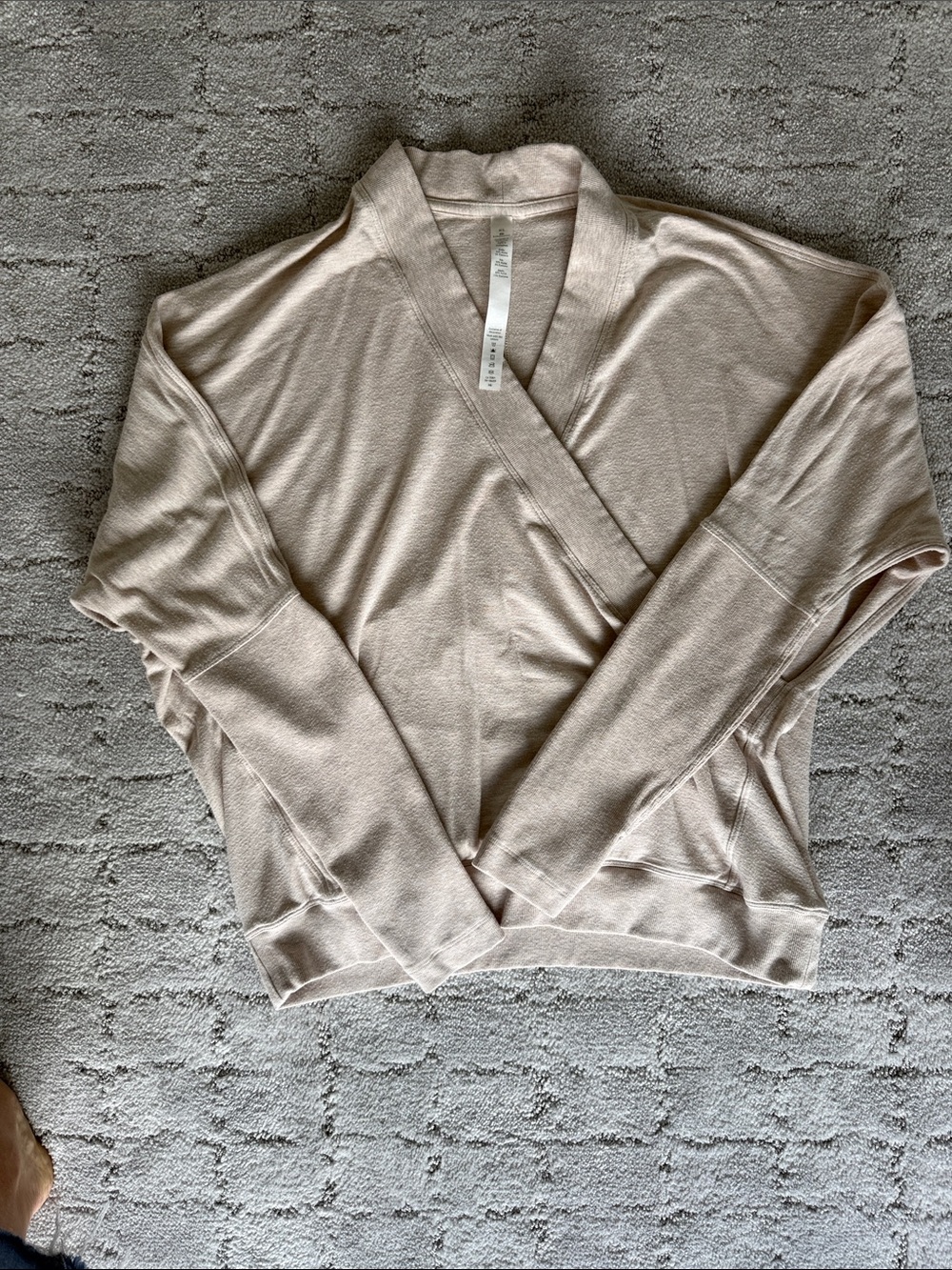 Lululemon Neutral Beige Long Sleeve Pullover